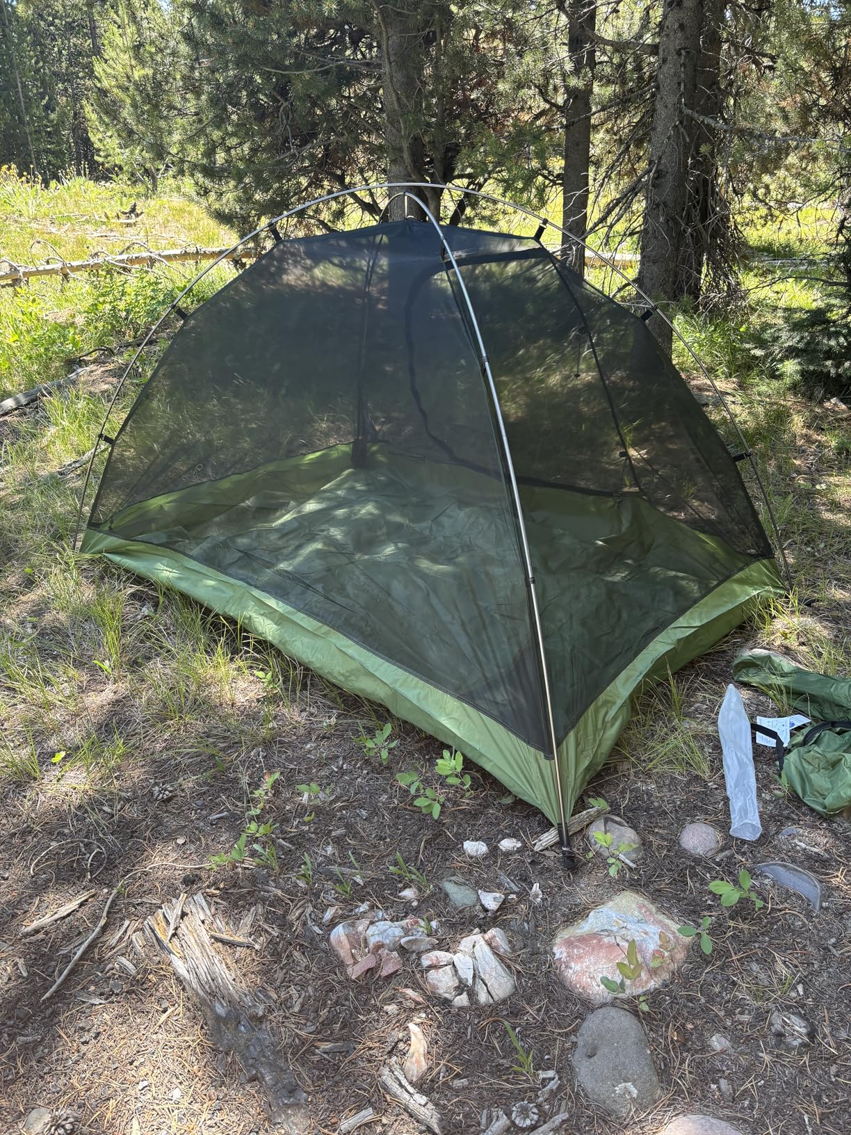 1/2 Person Backpacking Tent for Camping - Ultralight & Waterproof Outdoor Camping Tent, Easy Set Up Compact Tent for 3 Season, Lightweight Tents for Hiking by Underwood Aggregator customer photo 2