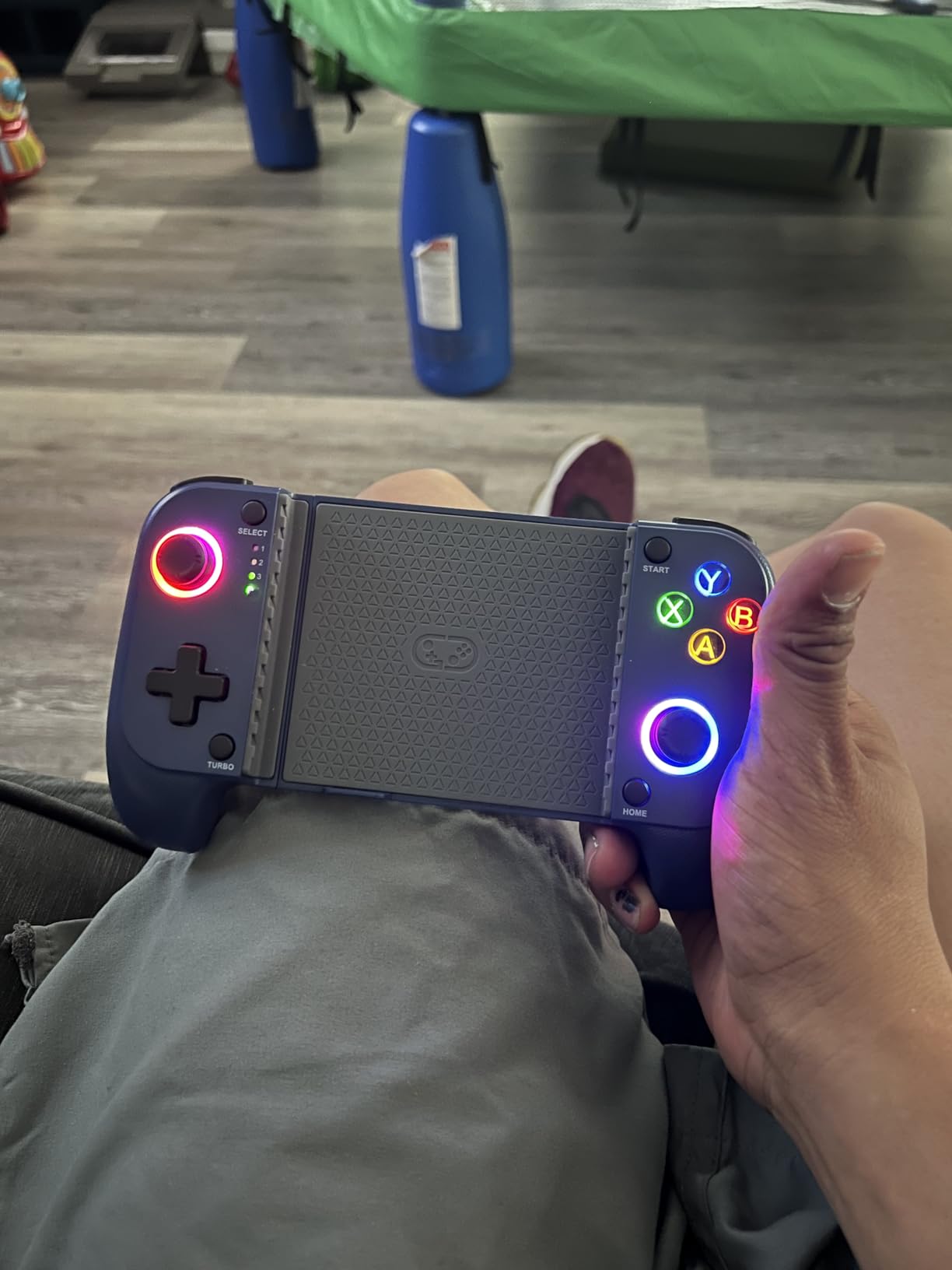 【Anti-Drift & Fast-Connect】Wireless Game Controller for iPhone/Android | Hall Joysticks Bluetooth Phone Controller, For Cloud Gaming, Genshin Impact, PUBG, Roblox, Call of Duty Mobile Gamers,White customer photo 1