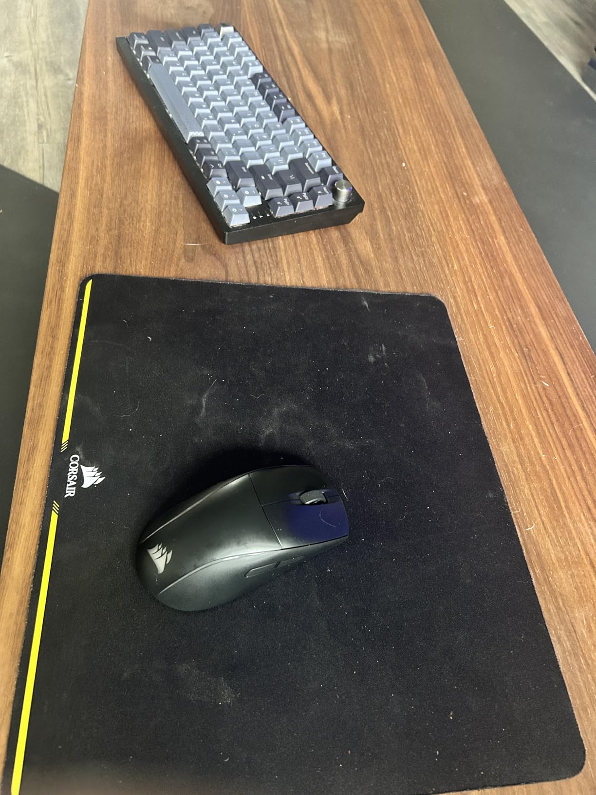 Corsair M75 Wireless RGB Lightweight FPS Gaming Mouse - 26,000 DPI - Swappable Side Buttons - iCUE Compatible - PC - Black customer photo 1