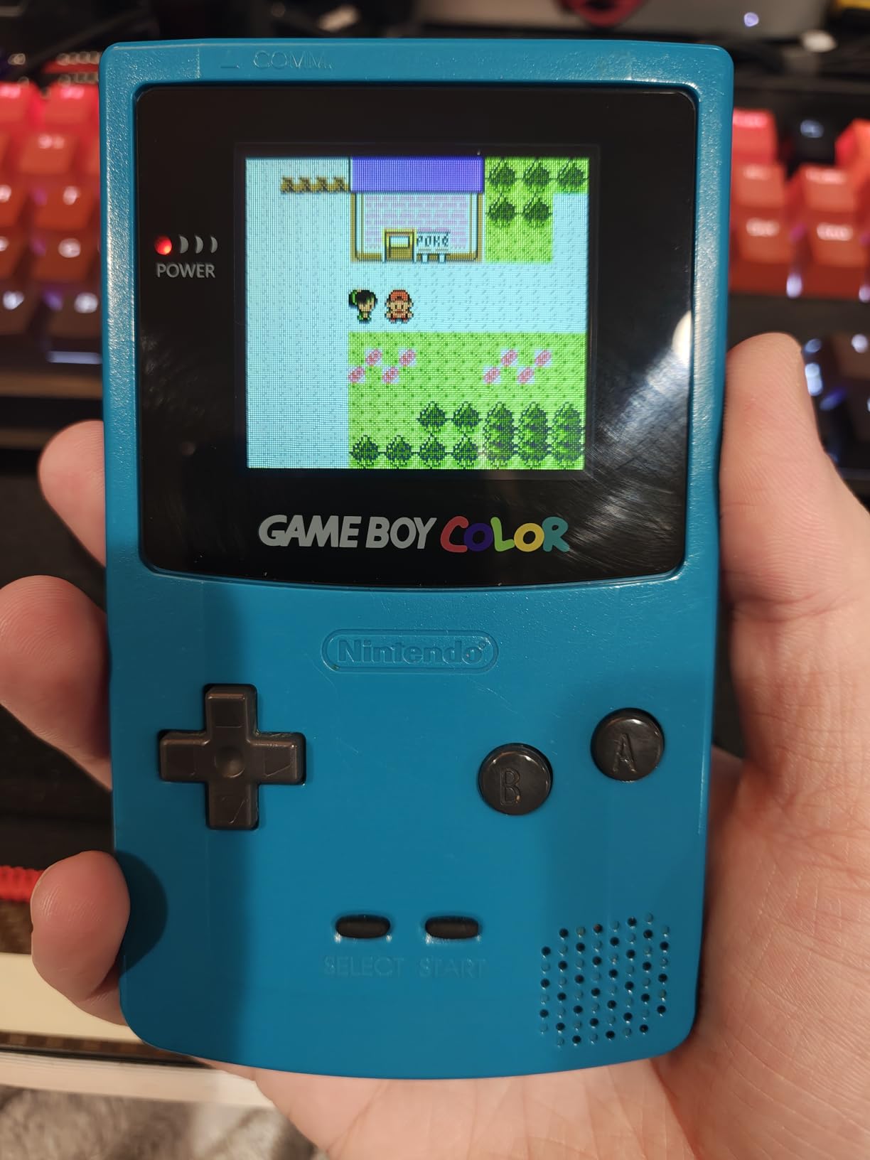 Game Boy Color 2.45 Inch IPS Backlight LCD Screen Replacement Kit [DROP-IN, NO SOLDER] for Gameboy Color GBC (White) customer photo 1