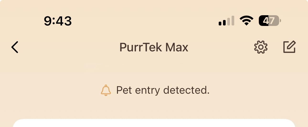 Petcove Automatic Self Cleaning Litter Box PurrTek Smart Automatic Litter Box for Multi-Cat Homes with Smart App Control (5GHz Wi-Fi), Triple Odor Control Quiet Operation & Advanced Safety Sensors customer photo 1