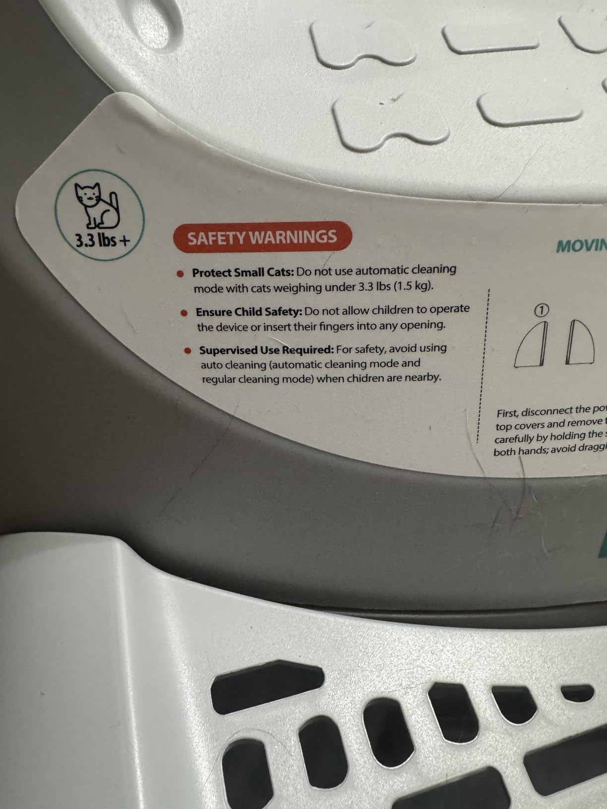 Petcove Automatic Self Cleaning Litter Box PurrTek Smart Automatic Litter Box for Multi-Cat Homes with Smart App Control (5GHz Wi-Fi), Triple Odor Control Quiet Operation & Advanced Safety Sensors customer photo 2