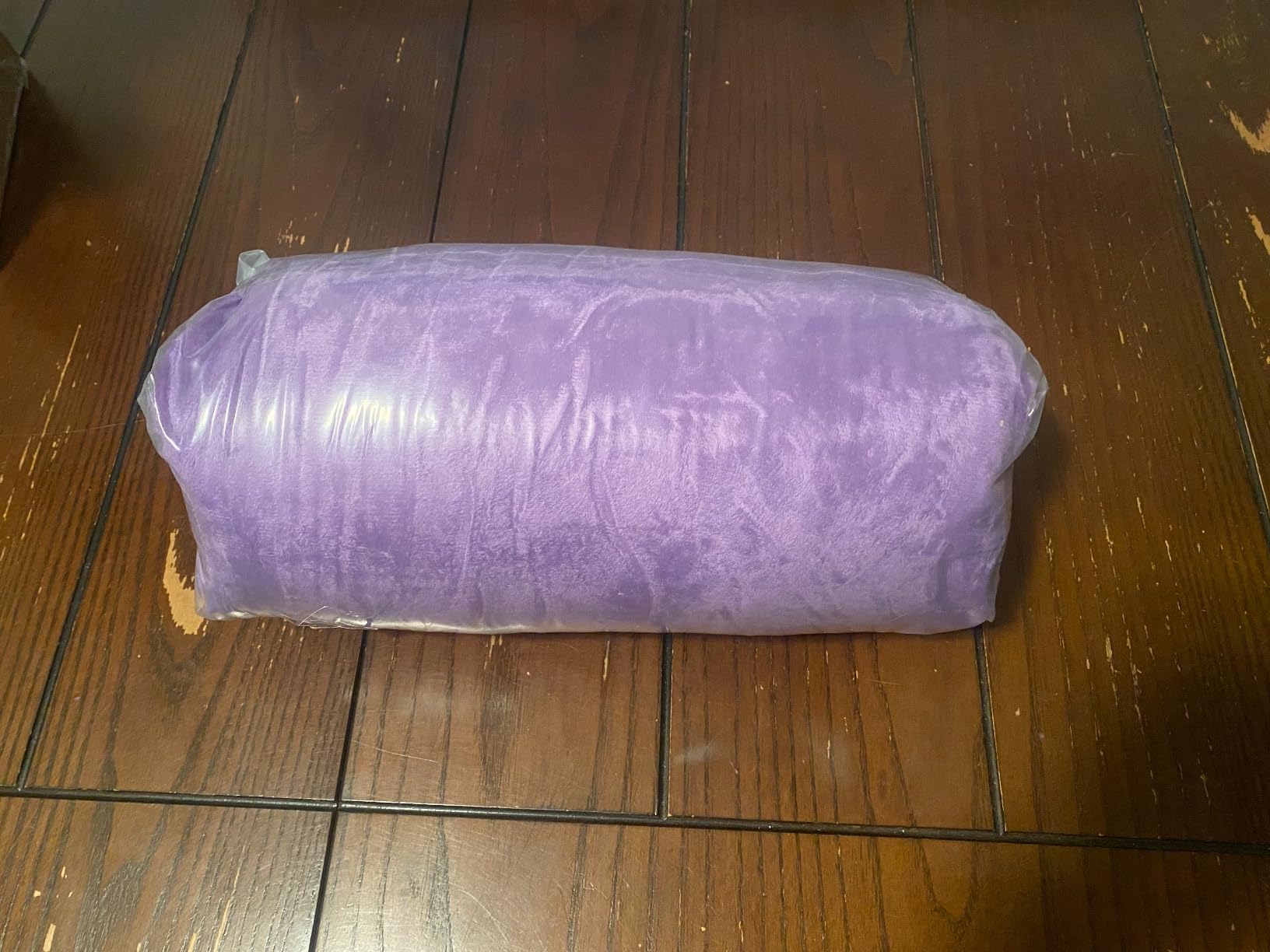 Yoga Bolster Pillow for Restorative & Yin Yoga - Meditation Pillow with Velvet Cover - Rectangular customer photo 1