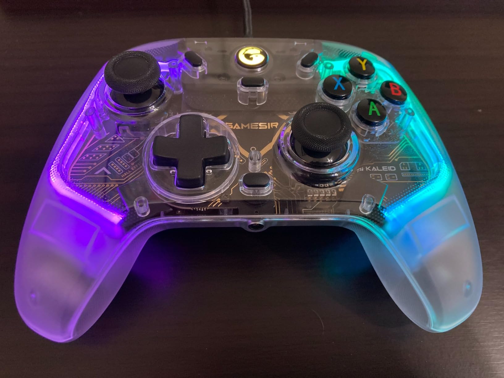 GameSir Kaleid Wired Controller for Xbox Series X|S, Xbox One,Windows 10/11 & Steam, Plug and Play Gaming Gamepad, Transparent Video Game Controller with Hall Effect Joysticks/Hall Trigger customer photo 2
