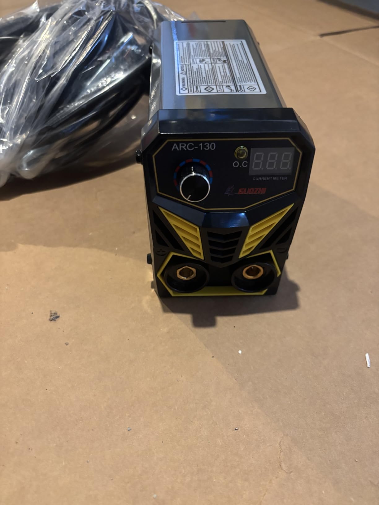 GZ GUOZHI Stick Welder 210Amp Large LED Display Digital Inverter IGBT Welding Machine,110V/220V Dual Voltage customer photo 2