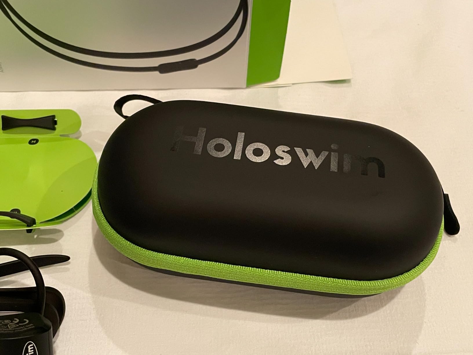OutdoorMaster x Holoswim AR Smart Swim Goggles with Fitness Tracker, Head-up Real-time Display customer photo 2