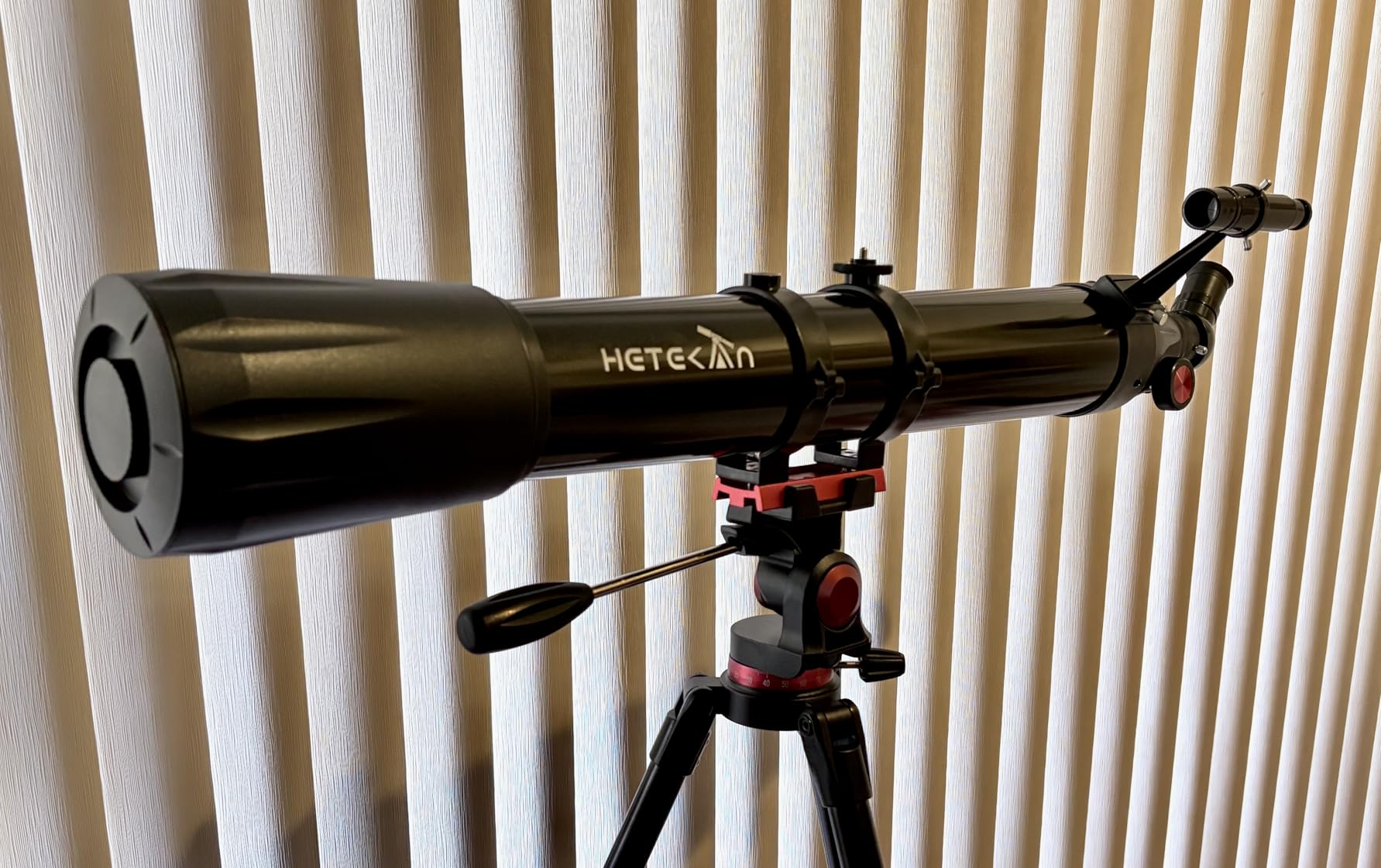 Telescope,Telescope for Adults High Powered, 90mm Aperture 900mm Professional Refractor Telescopes for Kids & Beginners, Magnification 450X,for Planet Observation with Stainless Tripod & Phone Adapter customer photo 1