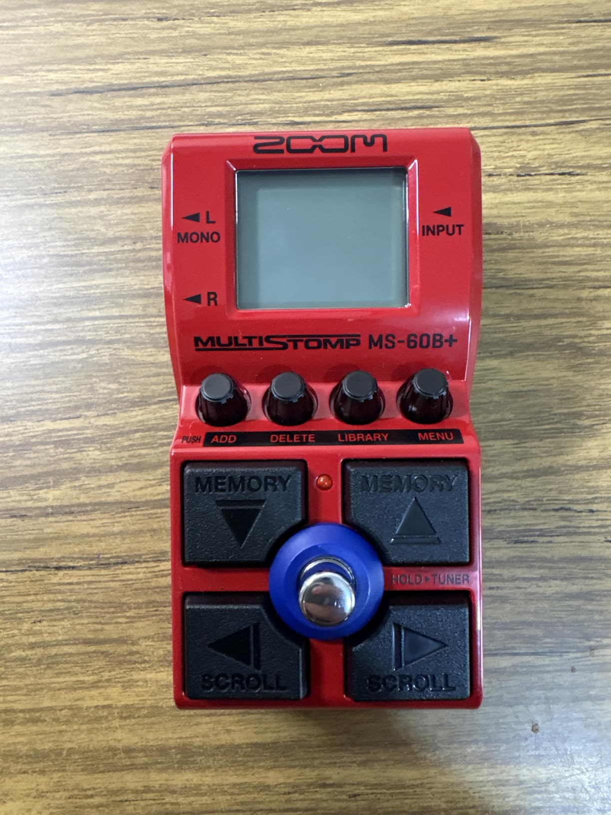 Zoom MS-60B+ MultiStomp Bass Effects Pedal with 95+ Effects, Amp Models & Preamps customer photo 1