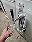 VEVOR Kegerator Tower Kit, Single Tap Beer Conversion Kit, Stainless Steel Keg Beer Tower Dispenser with Dual Gauge CGA320 Regulator & D-System Keg Coupler, Self-Closing Spring for Party Bar Home customer photo 1