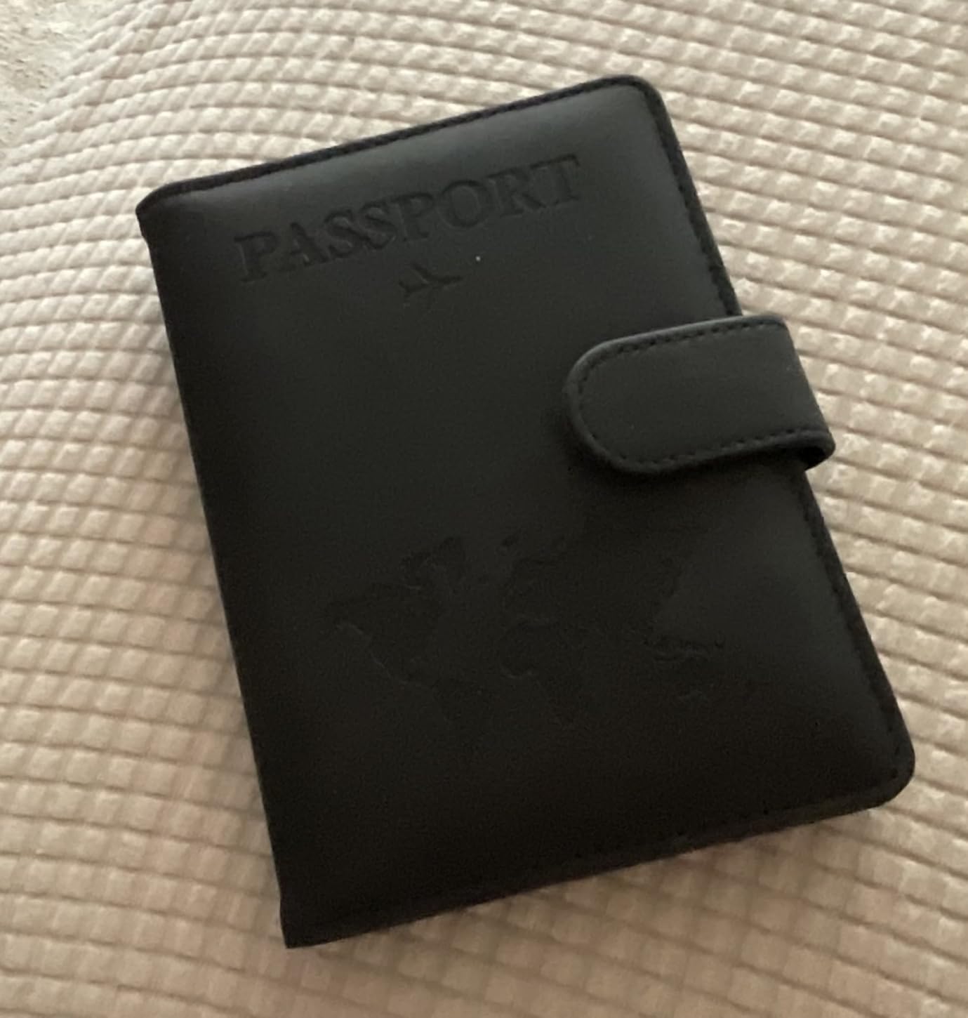 Passport Holder for Travel Essentials, Passport Wallet Cover Case customer photo 1