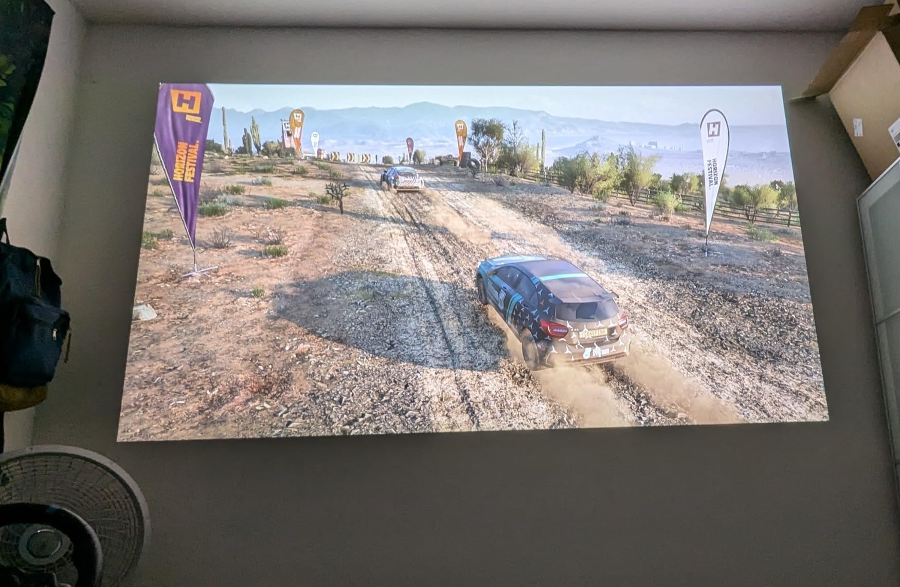 BenQ TK710 4K Laser 3200 Lumens Movie and Gaming Projector with 4ms Response Time, 240Hz Refresh Rate, HDR10 & HLG, ARC/eARC Support, Vertical Lens Shift, 3D Keystone, 1.3x Zoom, HDR Game Modes customer photo 2