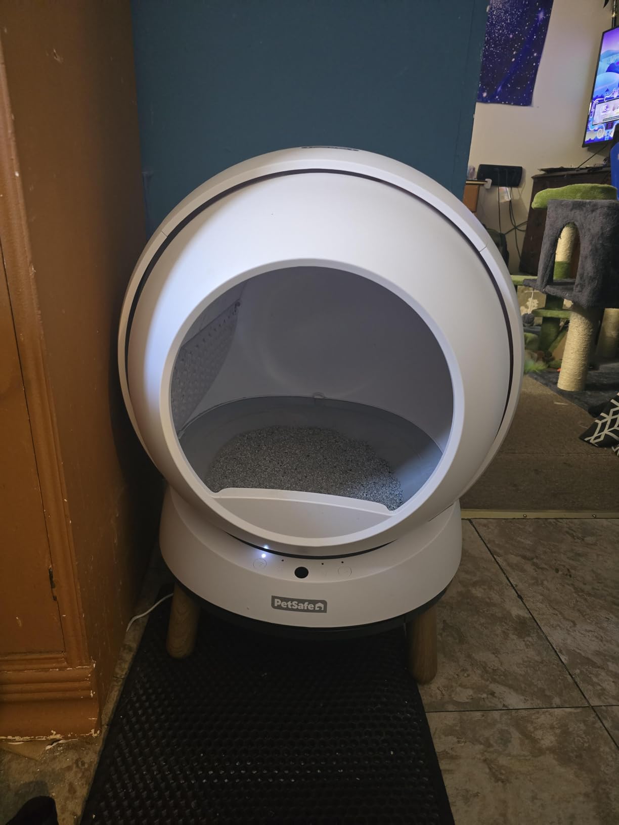 ScoopFree SmartSpin Self-Cleaning Cat Litter Box - Advanced Odor Control Technology, App Controlled with Health Monitoring customer photo 1