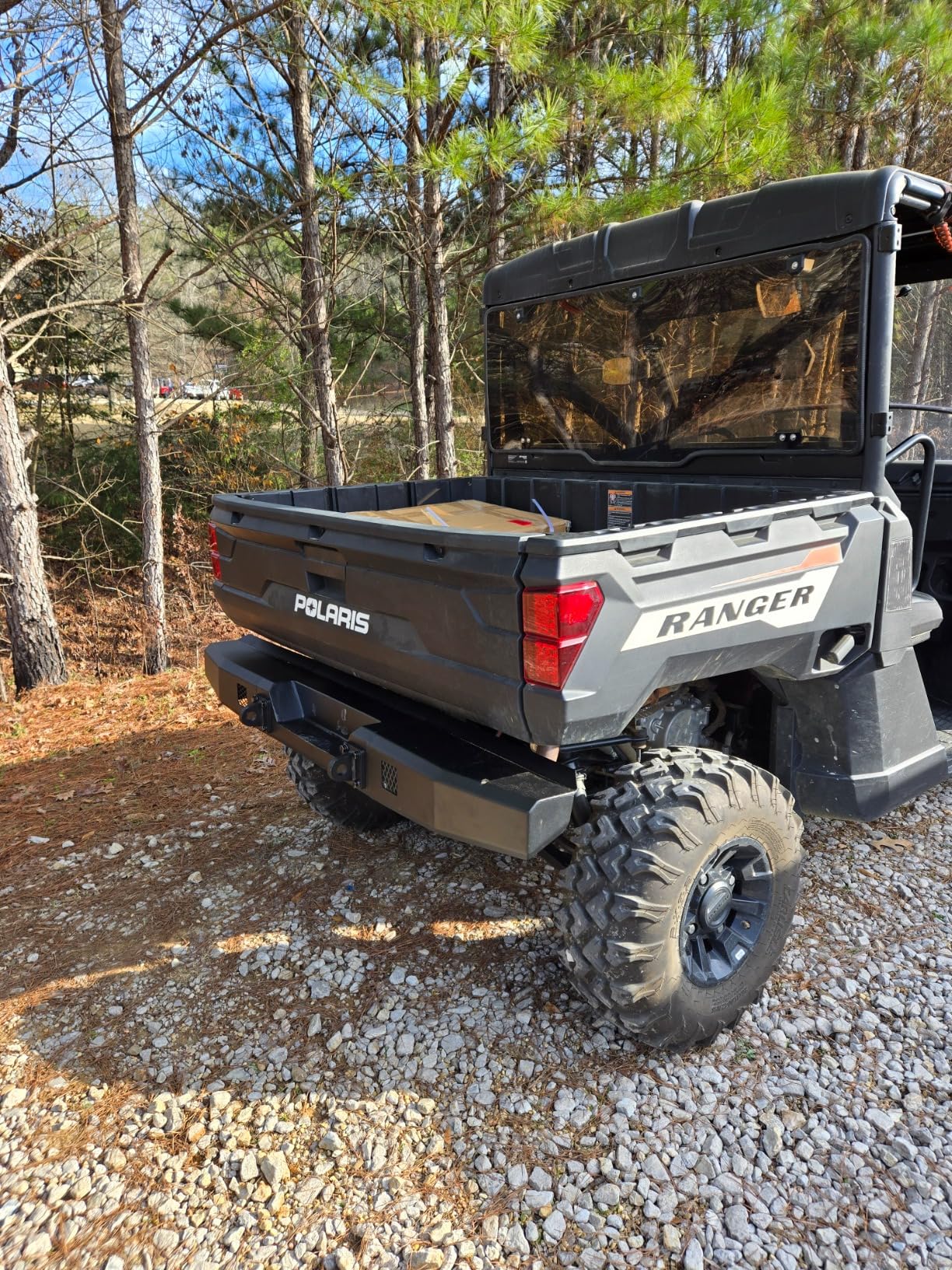 Kojem UTV Rear Bumper Assembly Compatible with 2018-2025 Polaris Ranger Crew 1000 XP1000 Winch Ready Protect Entire Rear End customer photo 1