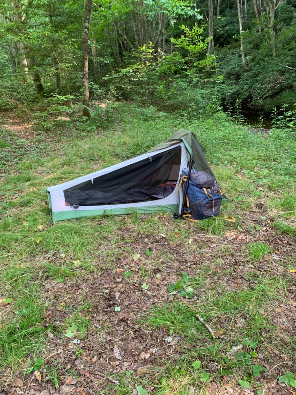 GEERTOP Ultralight Bivy Tent for 1 Person 3 Season Waterproof Single Person Backpacking Tent for Camping Hiking Backpack Travel Outdoor Survival Gear customer photo 2