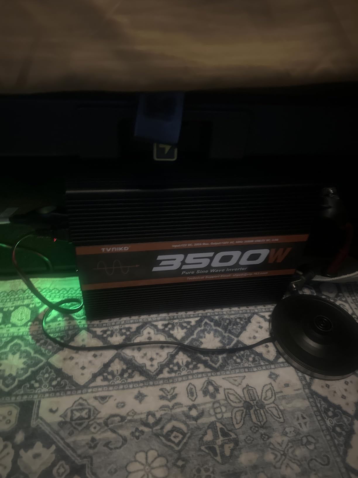 2500W Inverter Pure sine Wave RV Inverter Power Inverter 12V to 110 for Car Truck semi Truck Vehicles customer photo 1