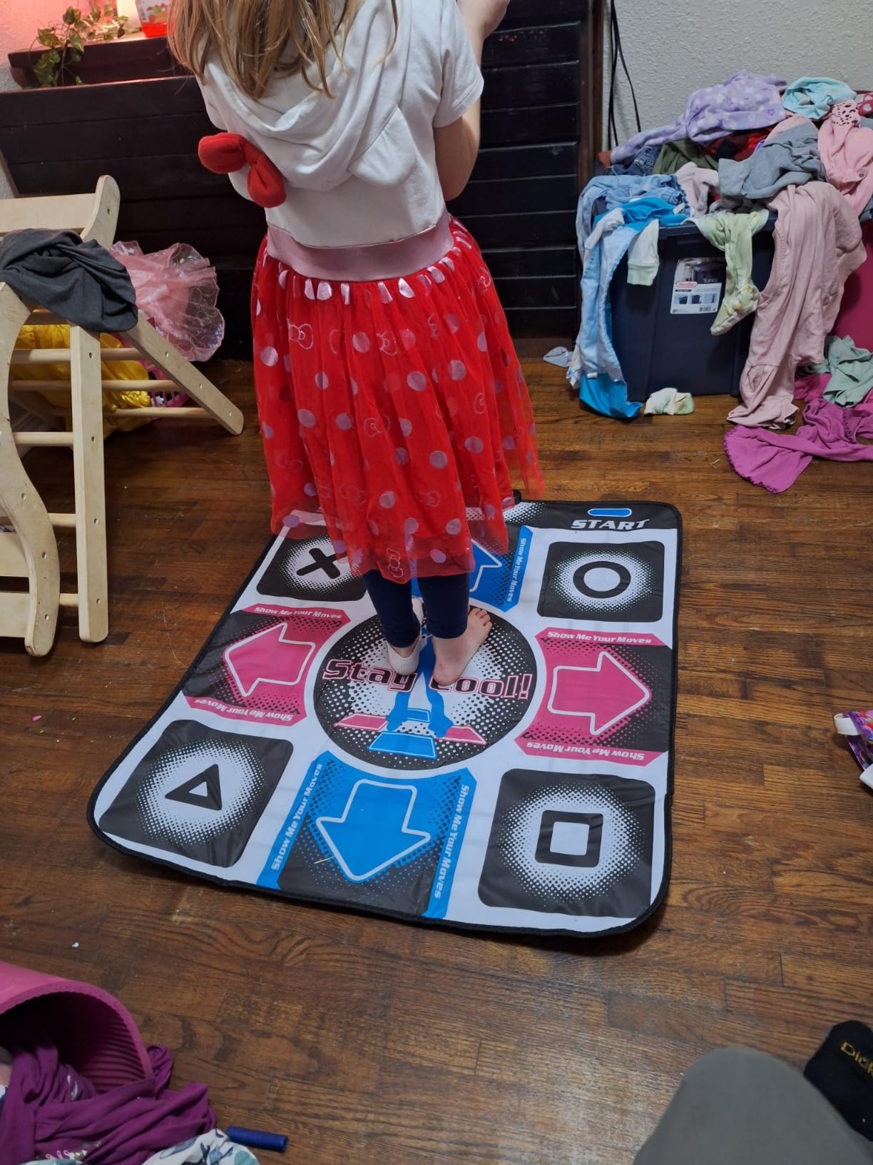 PC USB Dancing Mat, Non Slip DDR USB Dance Pad Controller with USB Cable, Fitness Body Building Dancing Mat, for PC Windows 98/2000/ XP/ 7 customer photo 1