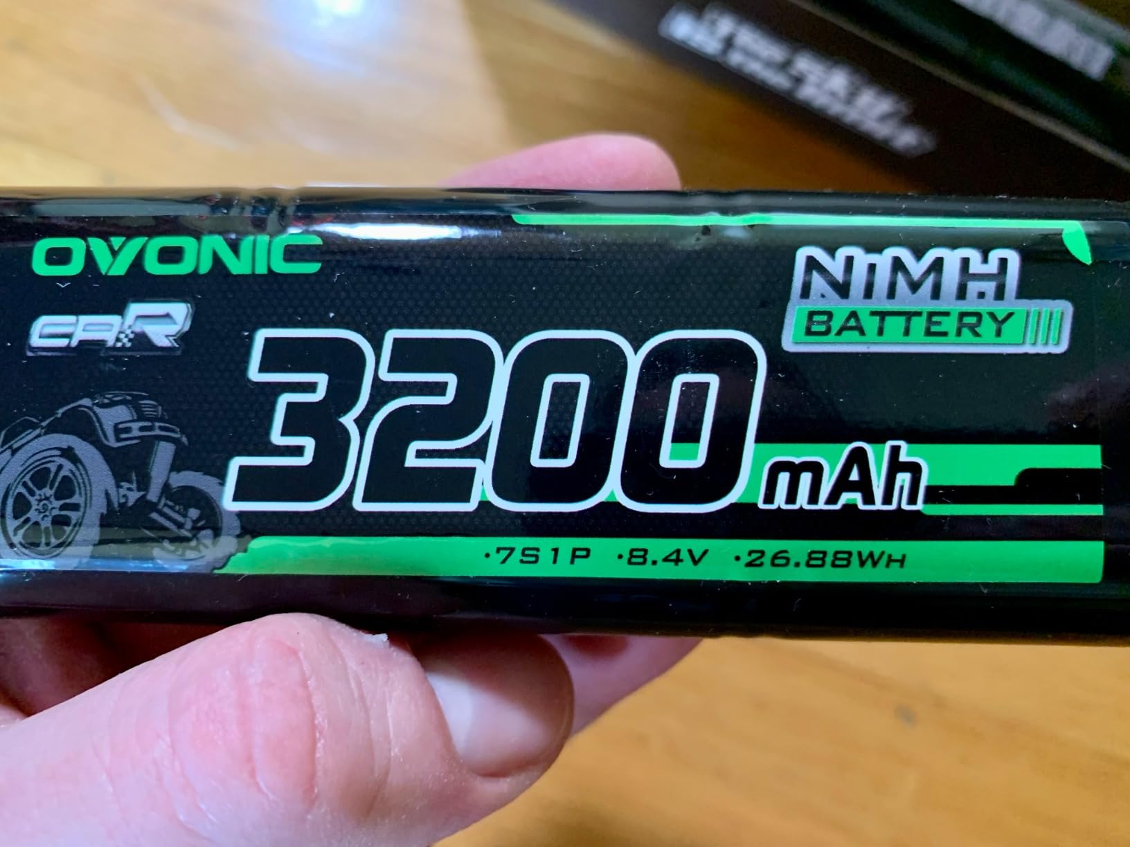 OVONIC 8.4V NiMH Battery 3200mAh 7 Cell RC Battery with TMY Connector customer photo 1
