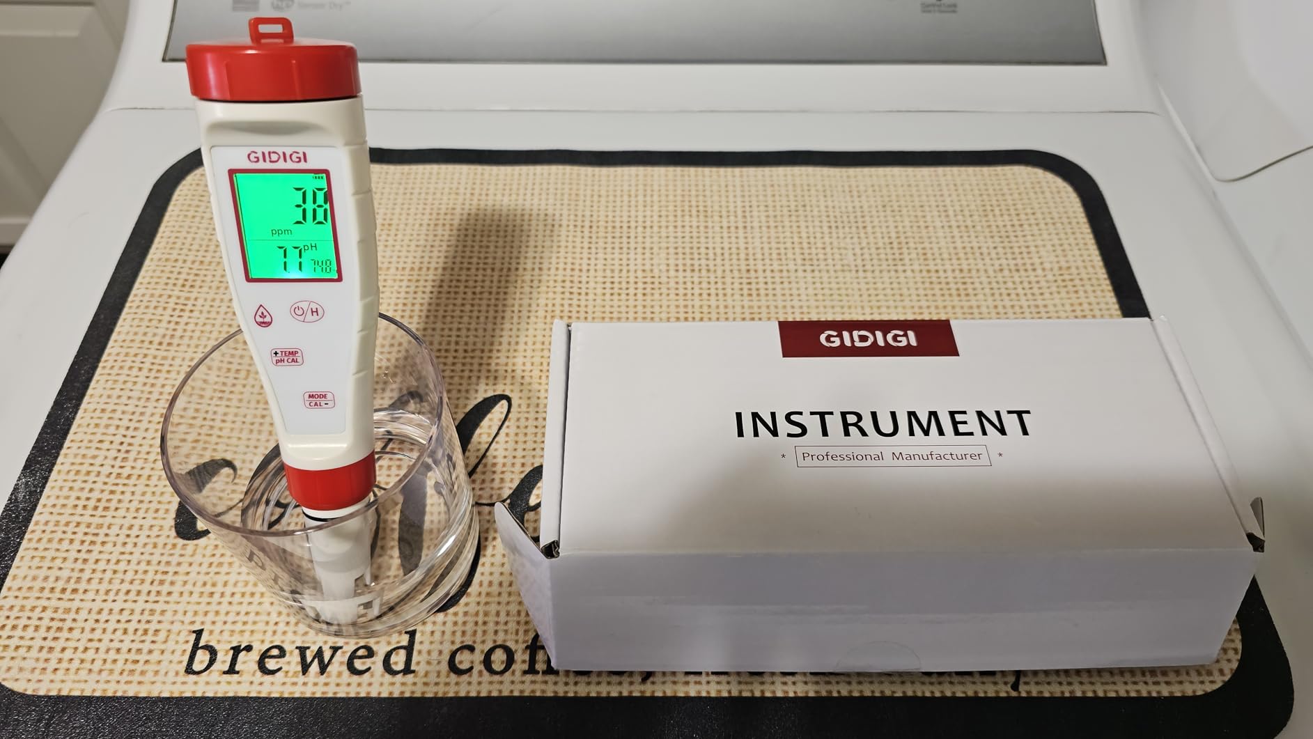 pH Tester,Digital pH Meter for Water,New Version TDS Meter for Drinking Water with Backlit Simultaneously Display 4 in 1 TDS pH EC Meter for Water Hydroponic Nutric Solution,Pool,Home Use customer photo 2