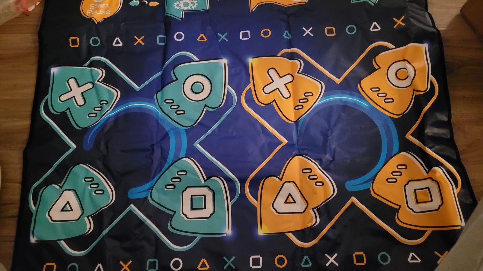 Dance Mat, Electronic Dance Mixer Rhythm Step PlayMat, Dance pad Game Toy for Girls Boys, Christmas/Festival/Birthday Gift for Kids, Built-in Music, 24 Challenge Levels, Age 3-12+ Year Old customer photo 1