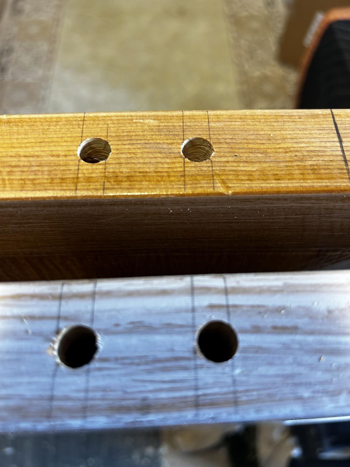 Eleon - Self Centering Dowel Jig with Elongated Jaws and Extra Wide Clamp - Precision Woodworking Made Effortless - Durable Aluminum Alloy Dowel Drill Guide customer photo 2
