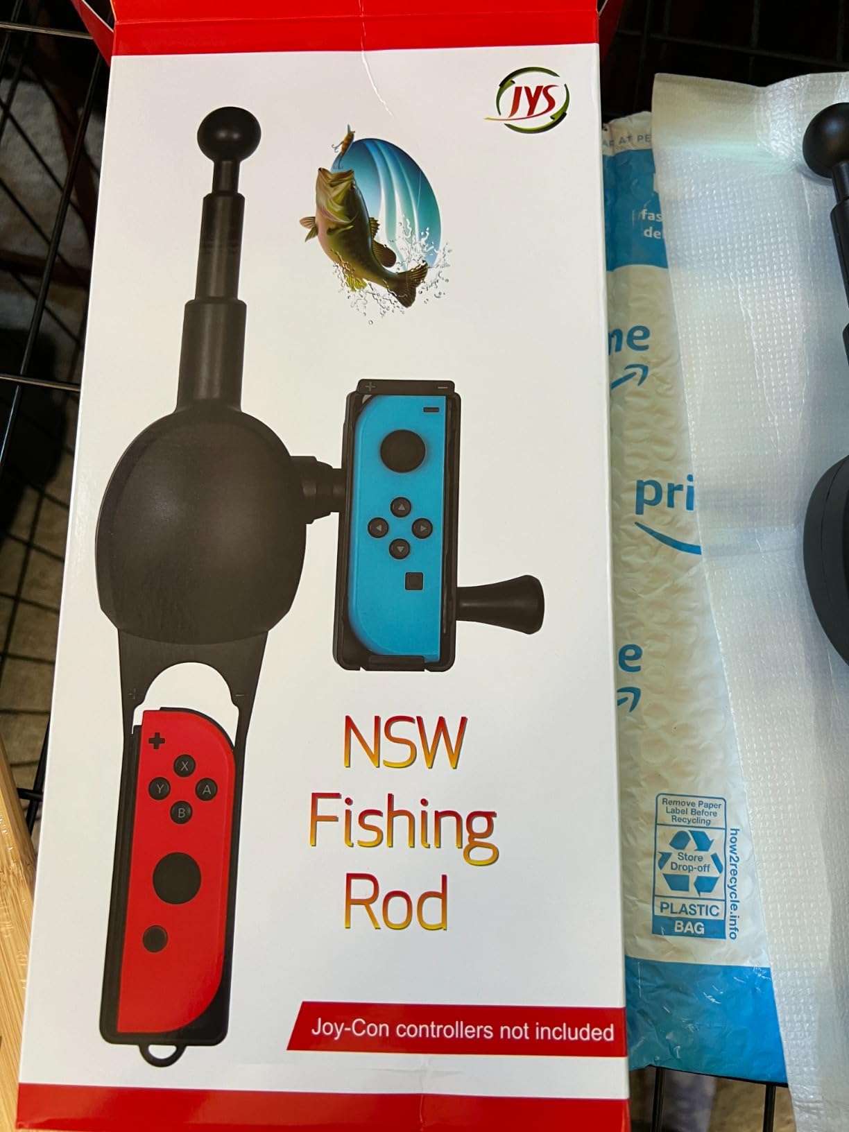 EJGAME Fishing Rod Compatible with Nintendo Switch/OLED,Fishing Game Kit for Switch Legendary Fishing/Fishing Star World Tour/The Strike - Championship Edition customer photo 2