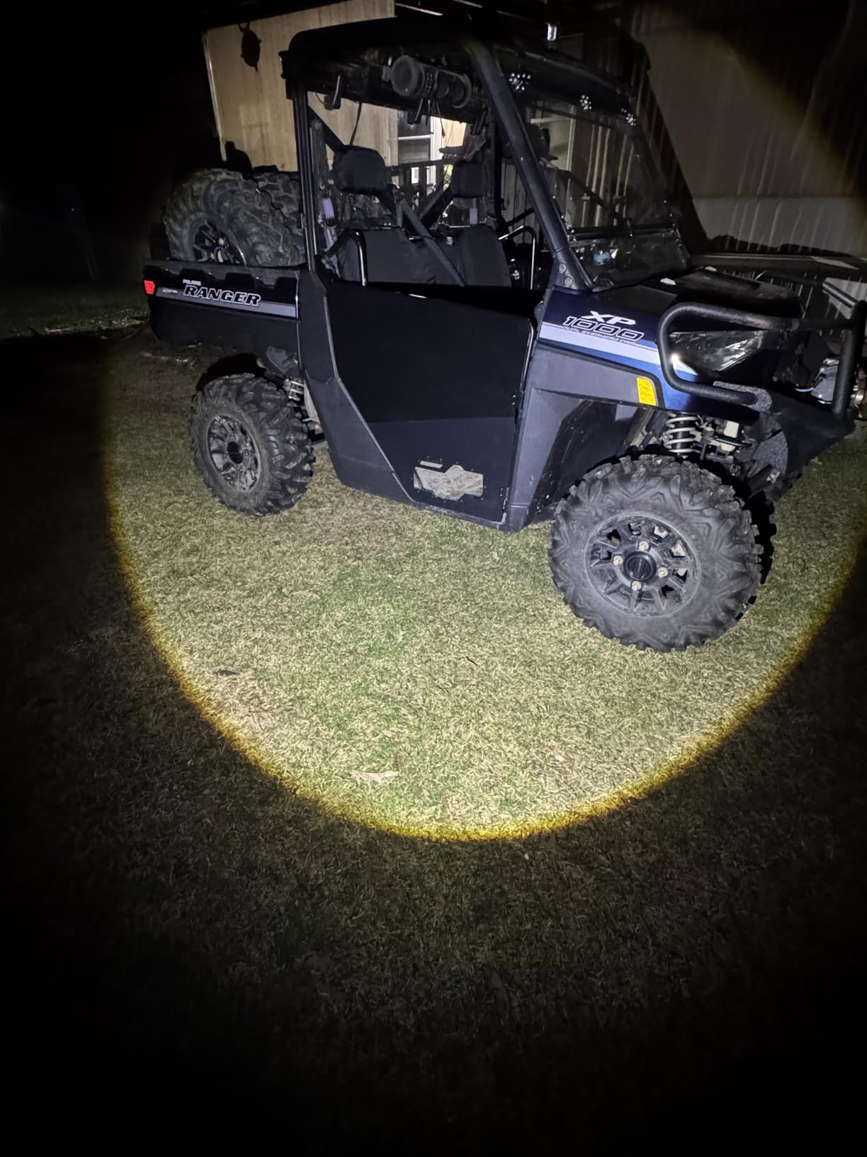 StarknightMT Ranger XP 1000 Half Doors, Ranger Aluminum Lower Door Panels with Clear PC Windows Compatible with Polaris Ranger XP 1000 2018 2019 2020 2021 2022 2023 2024 2025 customer photo 2