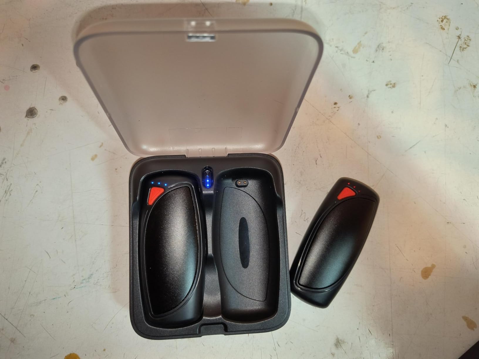 Hand Warmers Rechargeable with Charge Case, 2 Packs 14,000mAh Electric Hand Warmer Battery Powered Dual Sided Reusable Long Battery Life Portable Pocket Heater Gifts for Men Women Golf, Hunting Gear customer photo 1