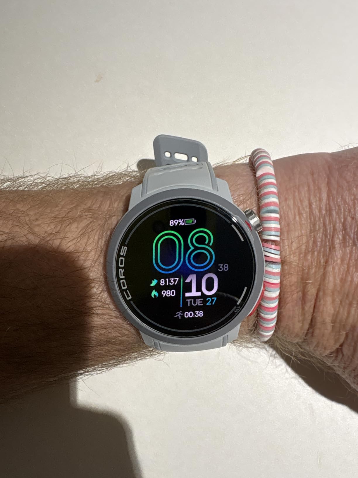 COROS PACE Pro GPS Sport Watch, 1.3-inch AMOLED Touchscreen, Fastest in Class Processor Running Watch, 20 Days Battery Life, Navigation with Global Offline Maps, Sleep Tracking, Running - Black customer photo 2