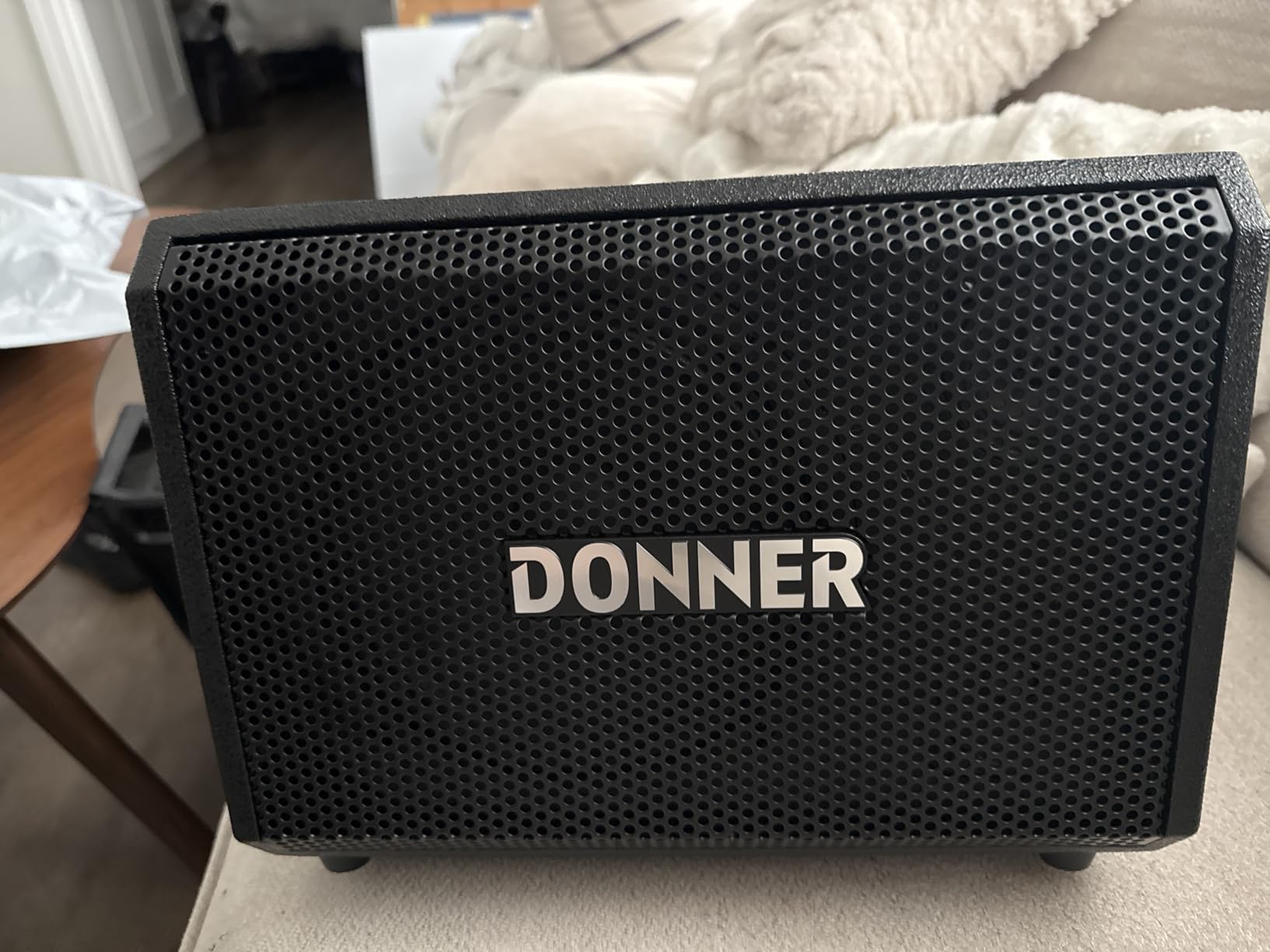 Donner MT-1 Portable PA System, 300W Wireless BT Speaker Sound Amplifier, 4-6h Outdoor Use, with Two 2.5