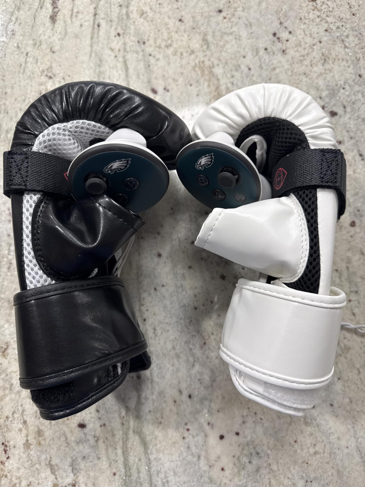 DeadEyeVR Ultimate Boxing Gloves - Updated Version and Improved Model VR Boxing Mitts Controller Accessory for Thrill of The Fight FitXR BoxVR - Rift S, Quest 2, Quest 3, Index customer photo 2