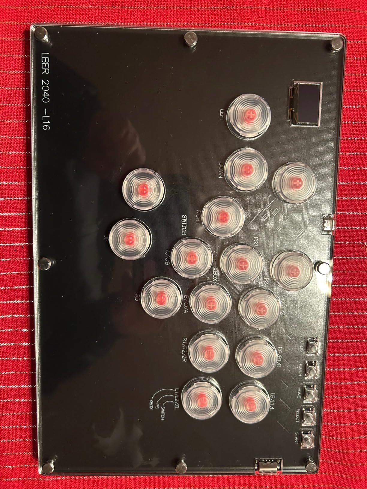 Arcade Stick Game Keyboard R13, Leverless Controller Arcade Stick with Turbo & Custom RGB, Silent All-Button Arcade Controller for PC/PS3/PS4/Switch/Steam customer photo 1