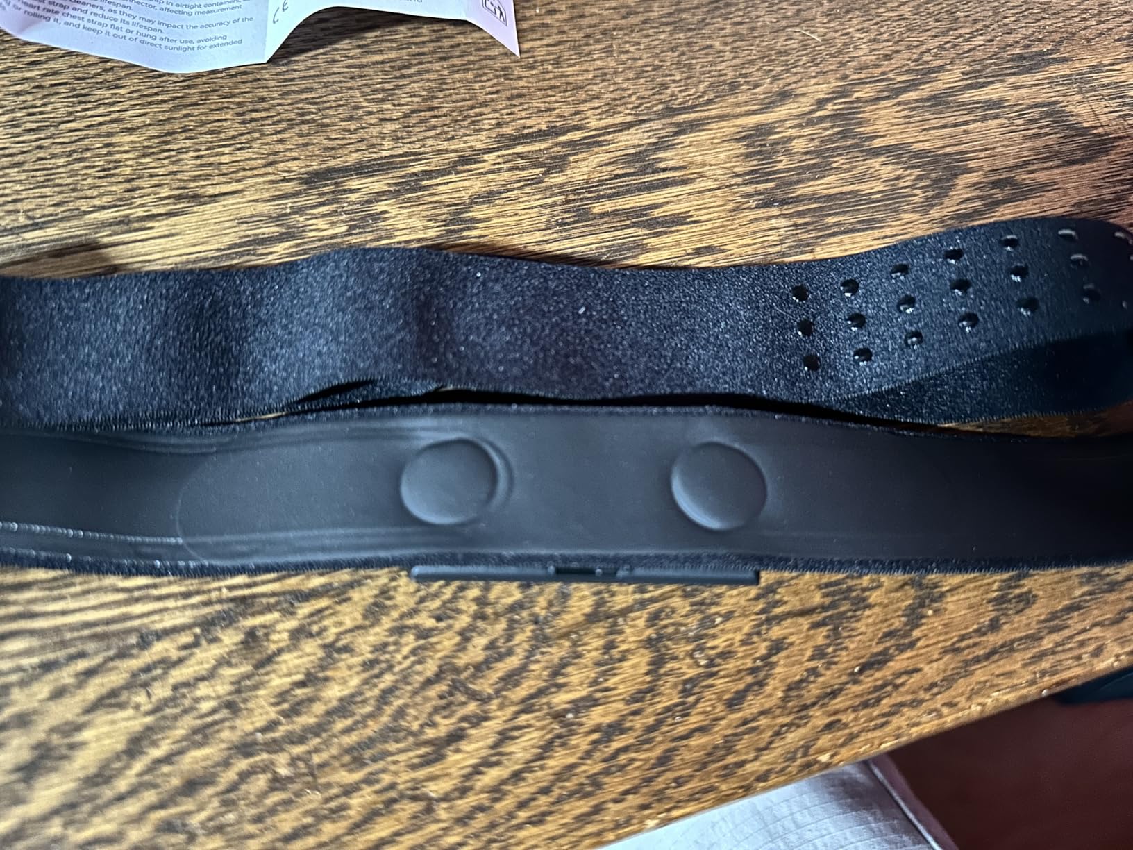 CYCPLUS Heart Rate Monitor Chest Strap H2Pro, Bluetooth ANT+ Heart Rate Monitor Chest Sensor with 500h Battery, IPX7 Waterproof and Dustproof, HRM Works with Strava/CYCPLUS App customer photo 1