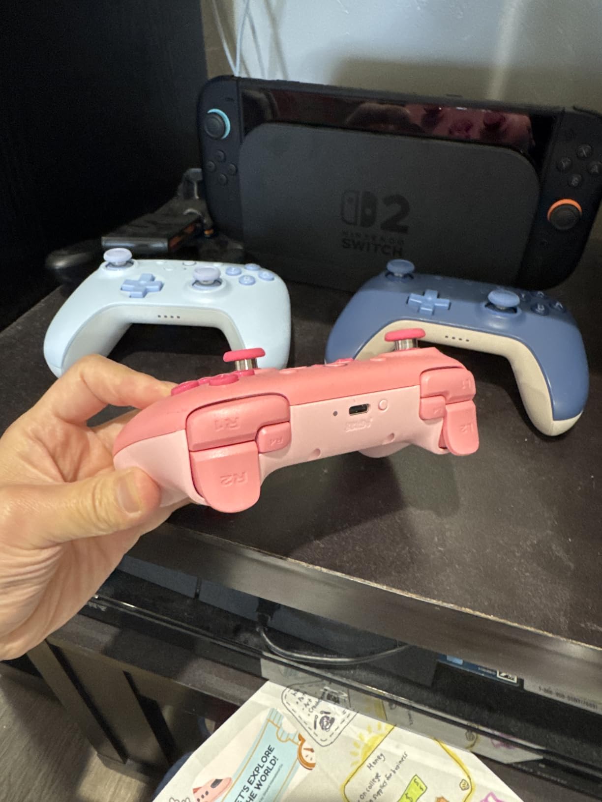 8BitDo Ultimate 2C Bluetooth Controller for Switch/Switch 2 - Blue customer photo 2