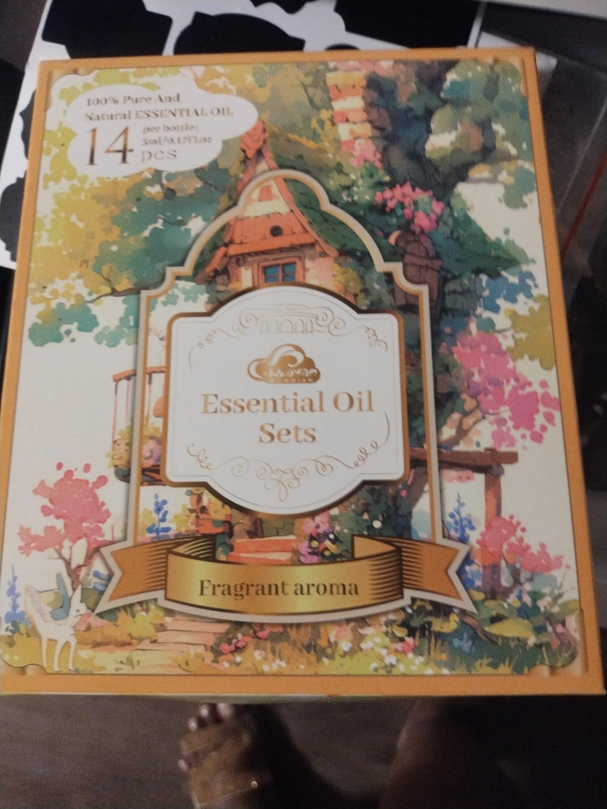 Fragrance Essential Oils Set - 14pcs, Aromatherapy Oils for Skin, Diffusers, Home Care, Humidifier Laundry, Candle Making - Tea Tree, Sandalwood, Lavender, Vanilla, Eucalyptus and More (5mL) customer photo 1