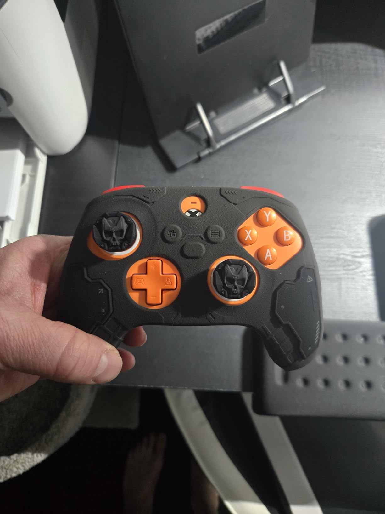 GeekShare G.S.TAC Tactical Controller Skin Grips Set, Anti-Slip Silicone Protective Cover Skin Case for Xbox Series X/S Controller with 2 Thumb Grip Caps customer photo 1
