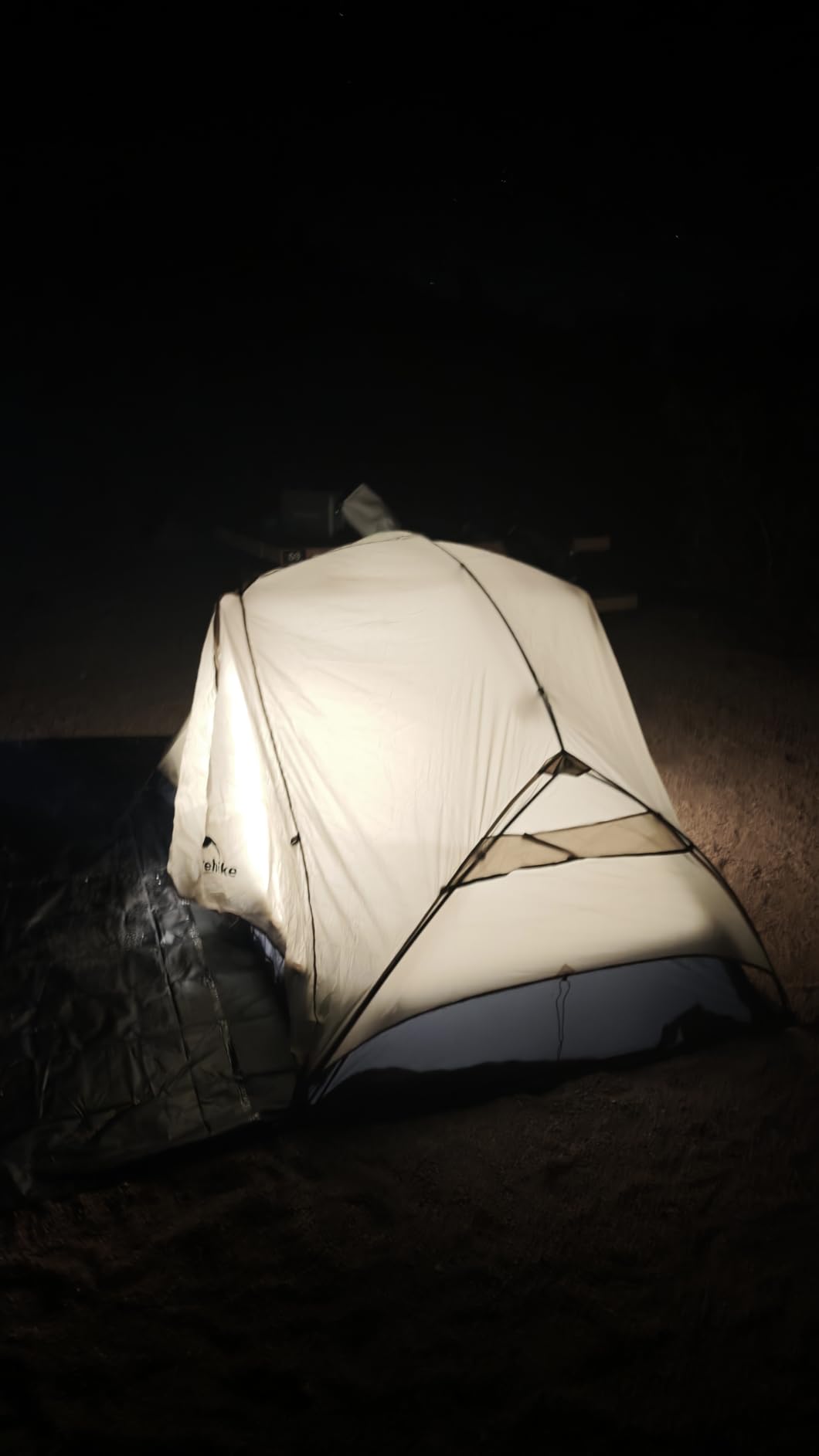 Naturehike Mongar UL 1-2 Person Backpacking Tent,15D Nylon Waterproof Ultralight One Person Two Person Tent with Footprint customer photo 2
