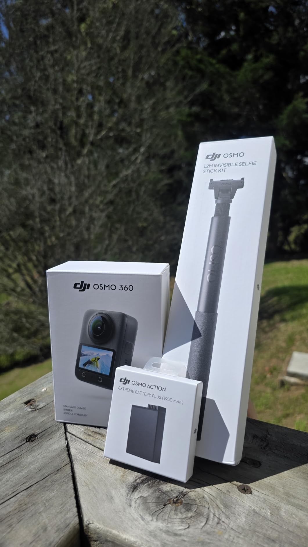 DJI Osmo 360 Camera Standard Combo, Waterproof 360 Degree Action Camera with 1-Inch 360 Degree Imaging, Native 8K 360 Degree Video, 105GB Built-in Storage, 120MP 360 Degree Photo, 100-Min 8K Recording, 360 Action Camera customer photo 2