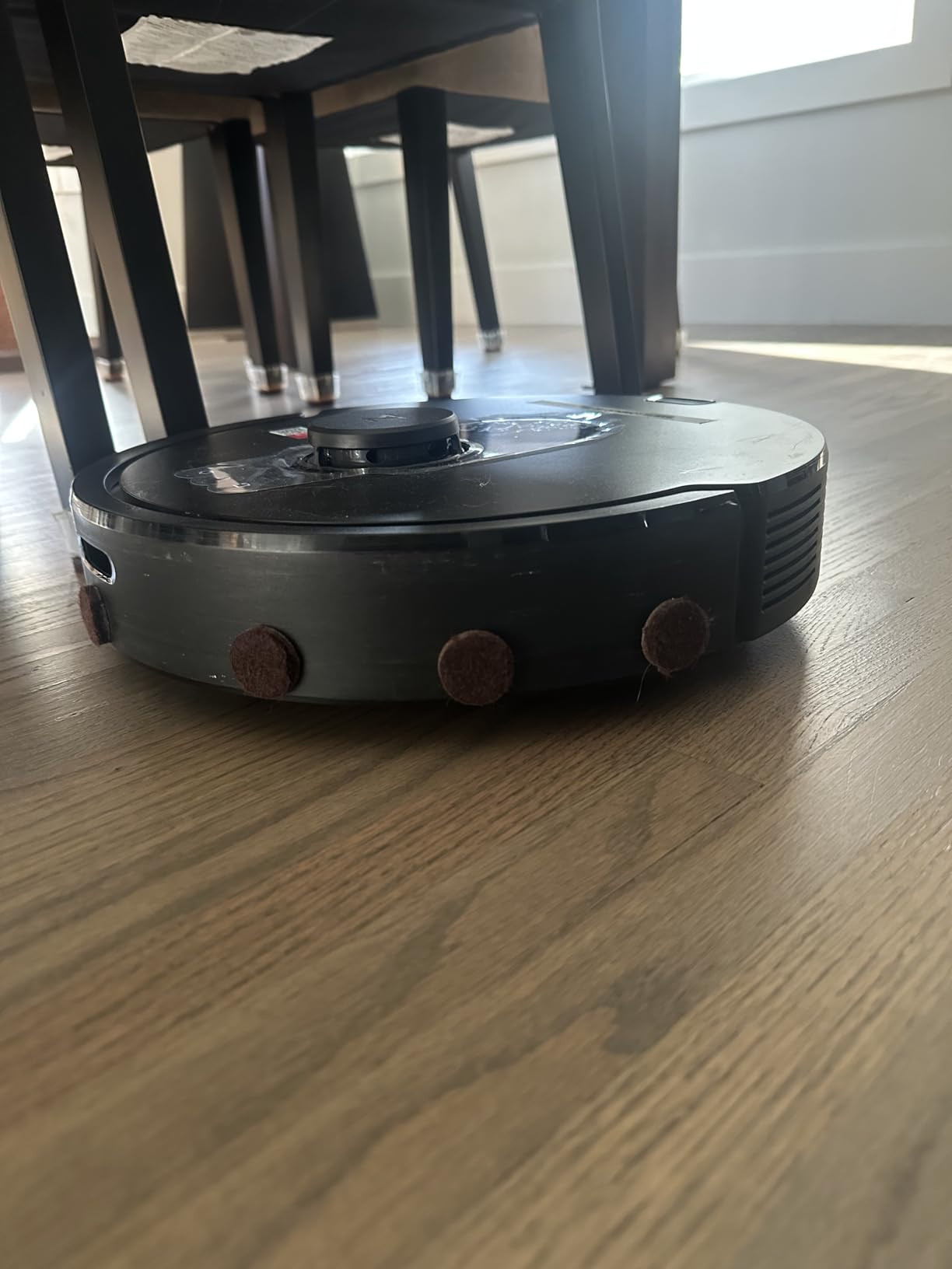 roborock Q10 S5+ Robot Vacuum and Mop, 10,000Pa Suction, Upgraded from Q8 max+, 70 Days Self-Emptying, Obstacle Avoidance, Sonic Mopping, Dual Anti-Tangle Design, Auto Mop Lifting, Black customer photo 2