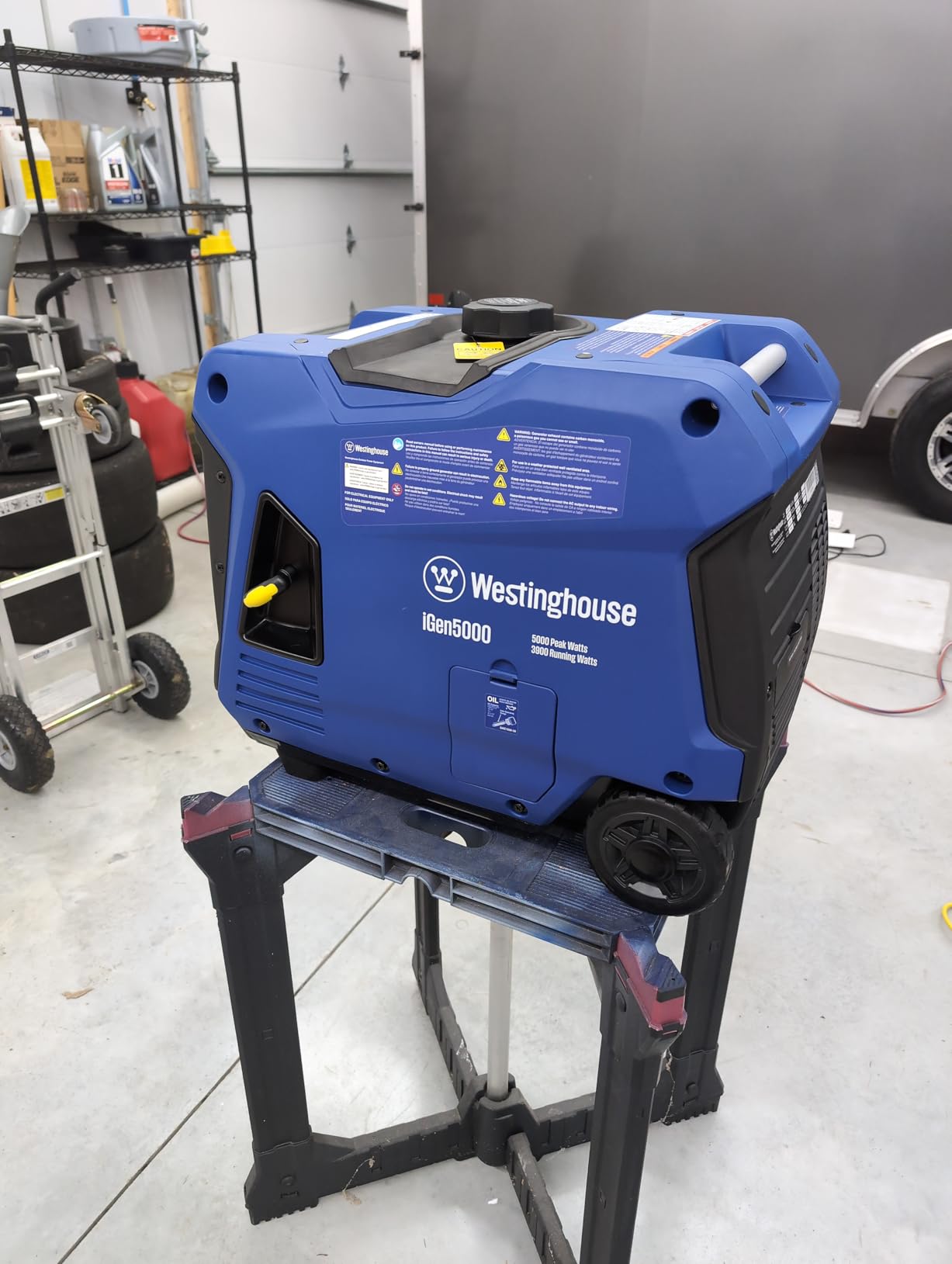 Westinghouse 5000 Peak Watt Super Quiet Dual Fuel Portable Inverter EFI Generator, Remote Electric Start, Gas & Propane Powered, RV Ready, CO Sensor, Parallel Capable, CARB Compliant customer photo 2