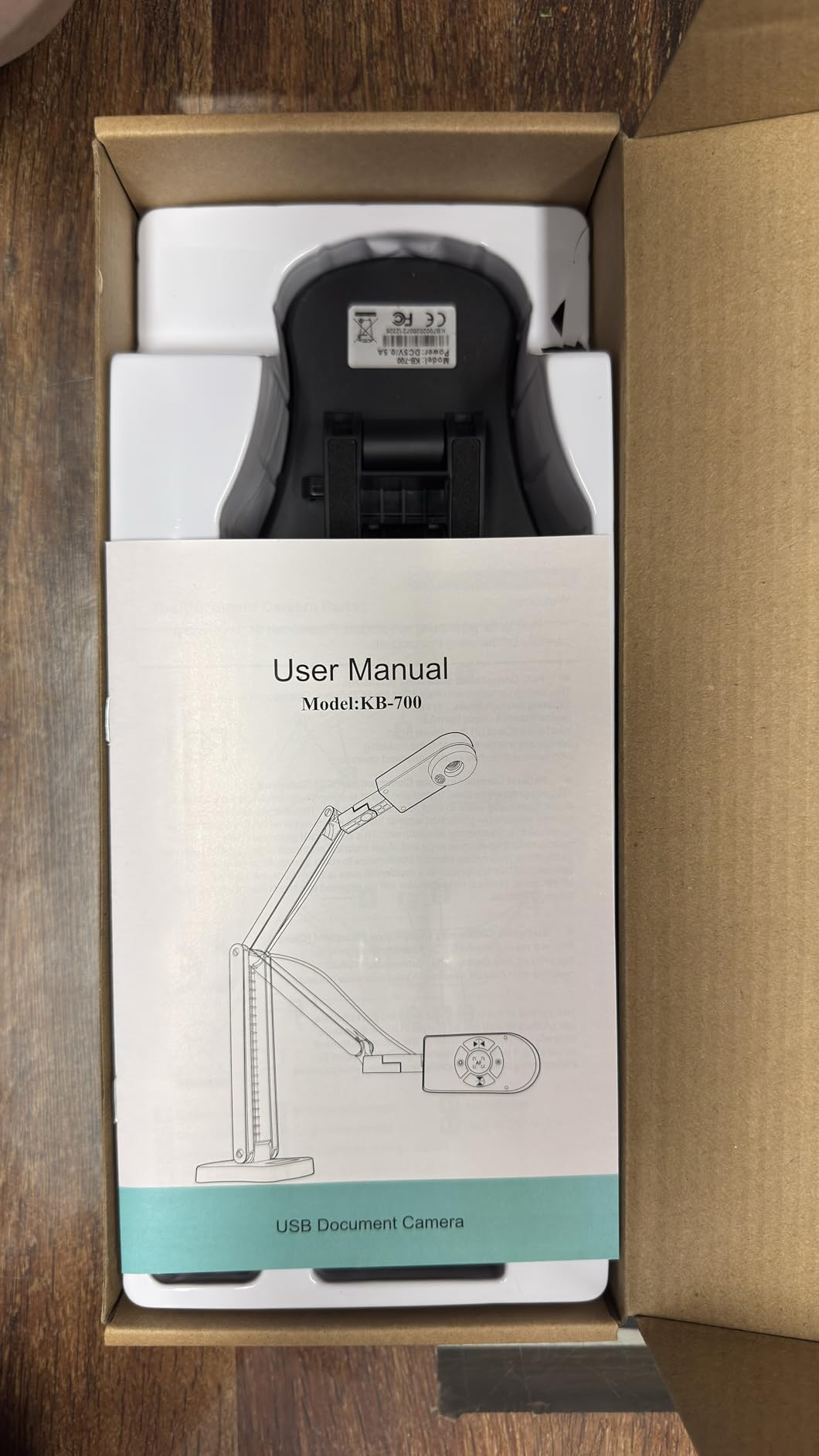 Document Camera for Teachers and Classroom, Gawervan USB Webcam/Doc Camera Built-in Mic- Mac OS, Windows, Chromebook Compatible for Live Demo, Web Conferencing, Distance Learning, Remote Teaching customer photo 1
