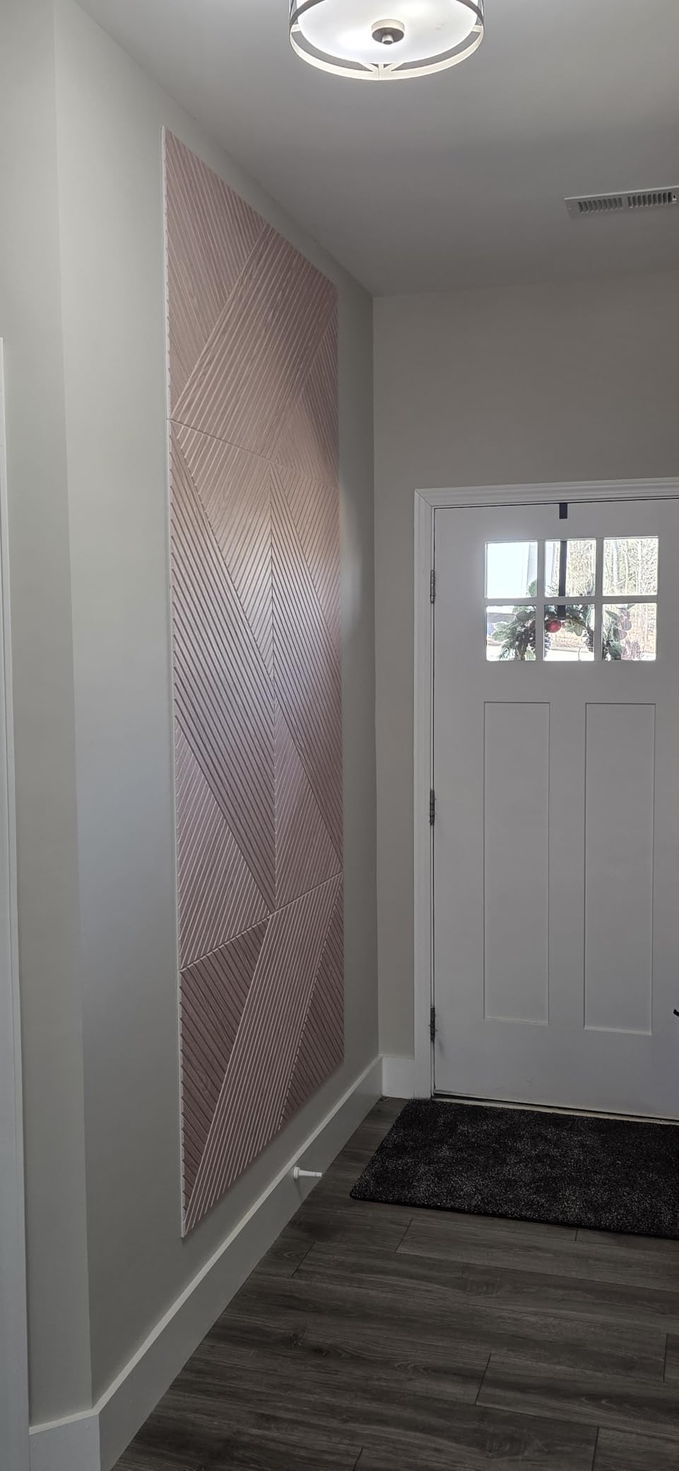 Olanglab Acoustic Wall Panels 10 Pack, 48 x 24 per Acoustic Panels Sound Absorbing, Sound Panels for Home Studio and Office, Plain Light Beige customer photo 1