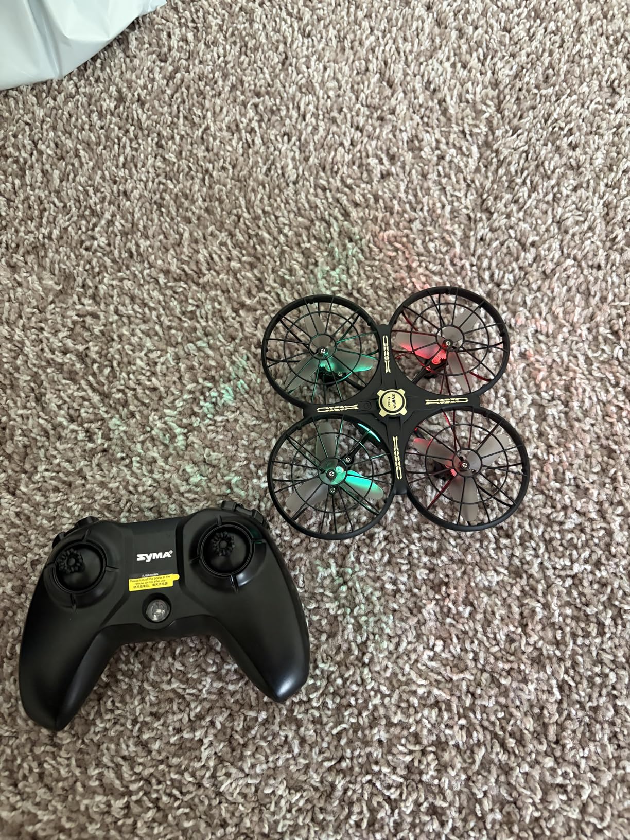 SYMA X100 Drone for Kids 8-12, Automatic Obstacle Avoidance, Up to 20 Mins Flight Time (2 Batteries), One-Key 360° Flips and Altitude Hold, Full-Guard Safe Indoor Drone customer photo 1