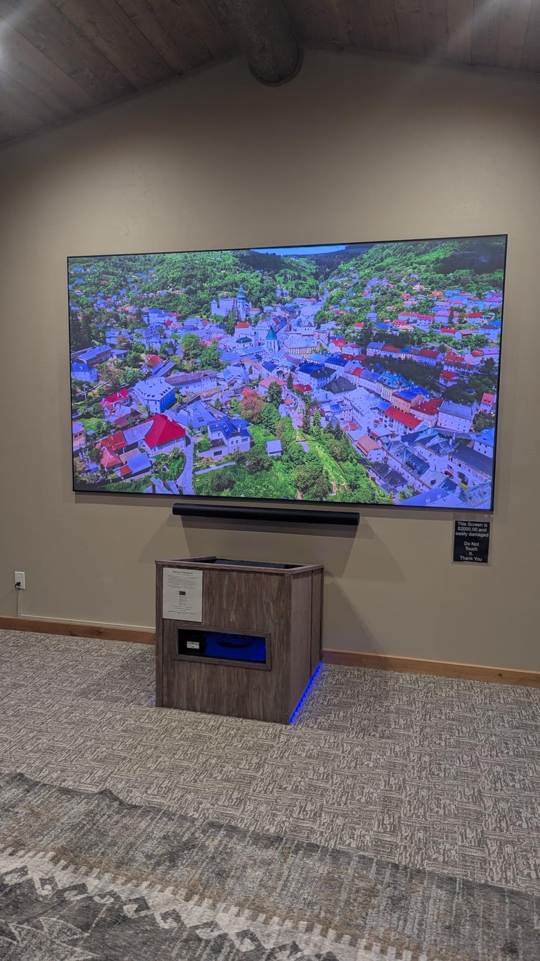 NothingProjector ALR Screen for Ultra Short Throw Projector, 85% Ambient Ceiling Light Rejecting, 100 inch, 4K/8K UHD, Active 3D, Fixed Frame 16:9, Wall Mount Anti Daylight UST, Classic Series customer photo 2