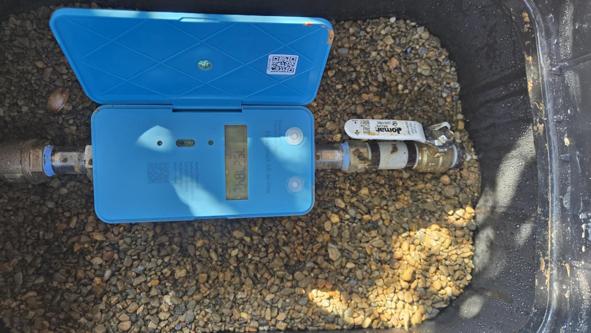 YoLink FlowSmart All-in-One Smart Water Meter & Auto Shutoff for 3/4 Pipes, LoRa Long-Range, Real-Time Leak Detection customer photo 1