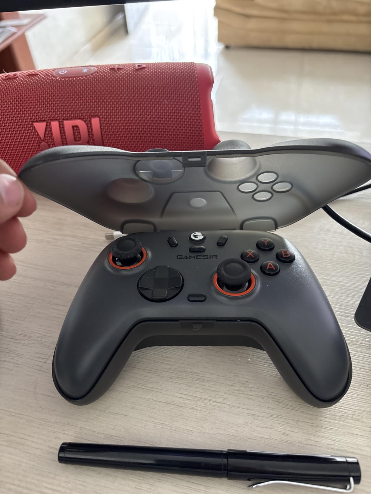 GameSir Nova Lite 2 Wireless PC Controller with Hall Effect Joysticks & Triggers, 2.4G & Wired 1000Hz Polling Rate, Remappable Buttons - Compatible with PC/Switch/Steam/Android (Grey) customer photo 2