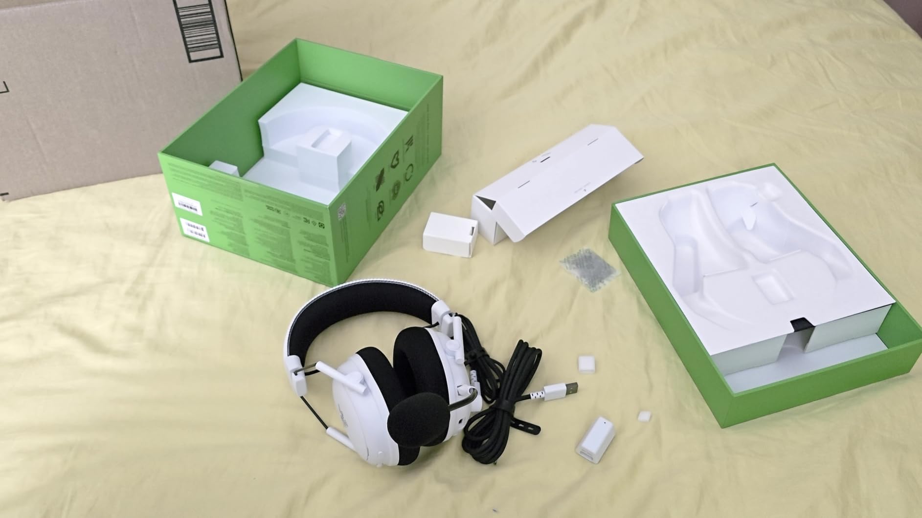 Razer BlackShark V3 Pro Wireless ANC Gaming Headset for PC: Full Band Mic - 50mm Drivers - 2.4 GHz, Bluetooth, USB, 3.5mm - 70 Hr Battery customer photo 2