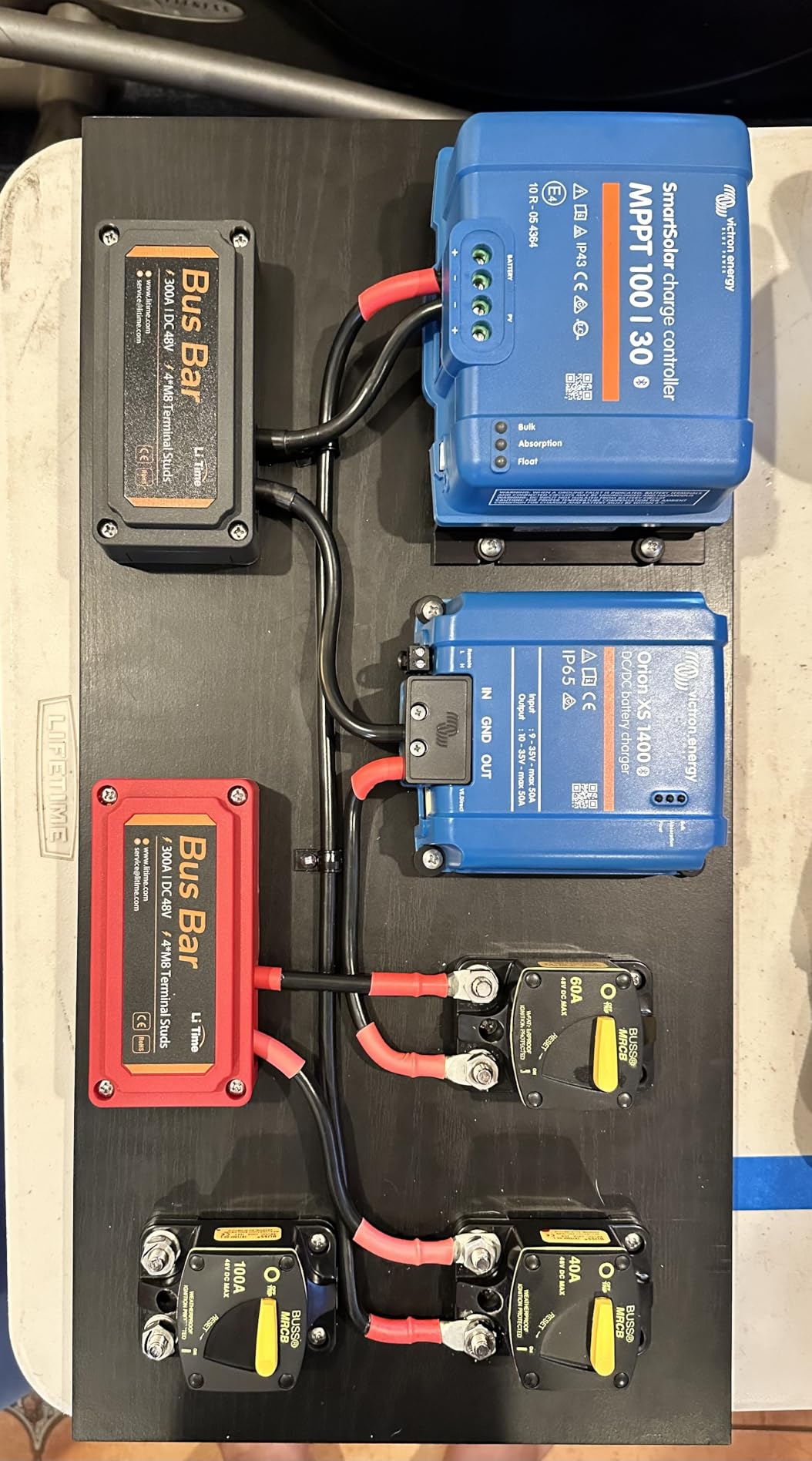 Victron Orion XS 1400, 12/24-Volt 50 Amp DC-DC Battery Charger - 1400W Output, 98.5% Efficiency, Bluetooth Monitoring customer photo 2