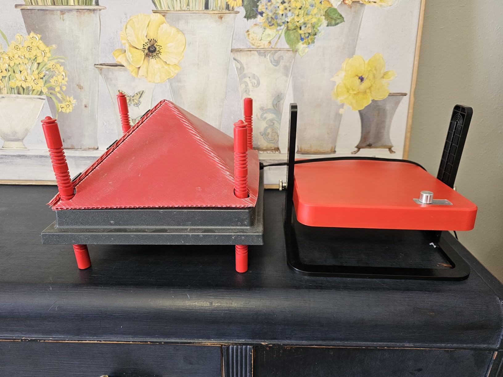 Tepsmigo Chicken Coop Heater, Chicken Heater, Brooder Plate for Chicken Coop Accessories, with Adjustable Temp, Height and Angle, Chicken Heater for Coop, Temp Pet Warmer for Ducklings Kitten Puppy customer photo 1