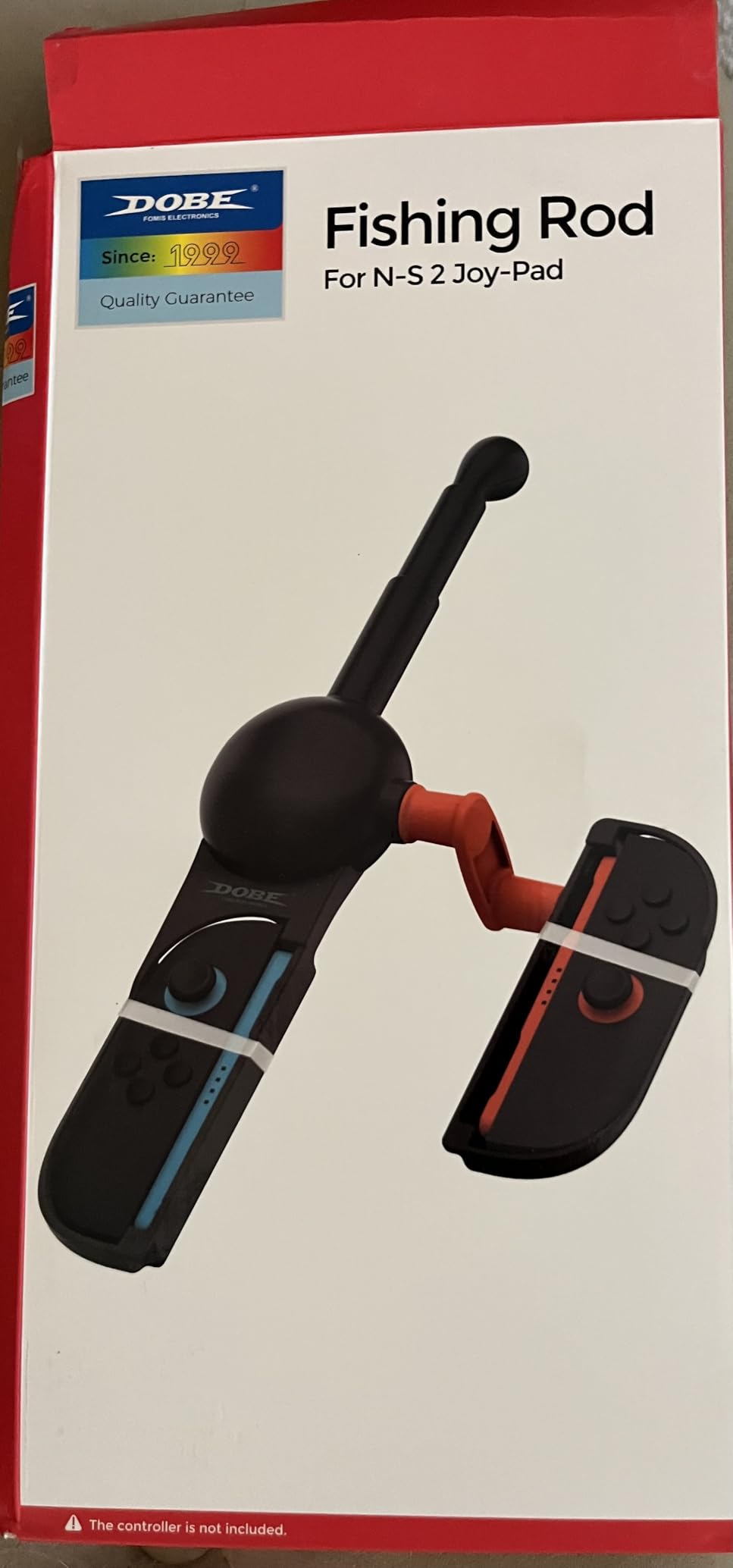 Nargos Fishing Rod Controller for Nintendo Switch 2/Switch/Switch Oled, Gaming Accessory, Compatible with Bass Pro Shops: The Strike & Fishing Star World Tour, Ideal for Family Fun & Gifting customer photo 1