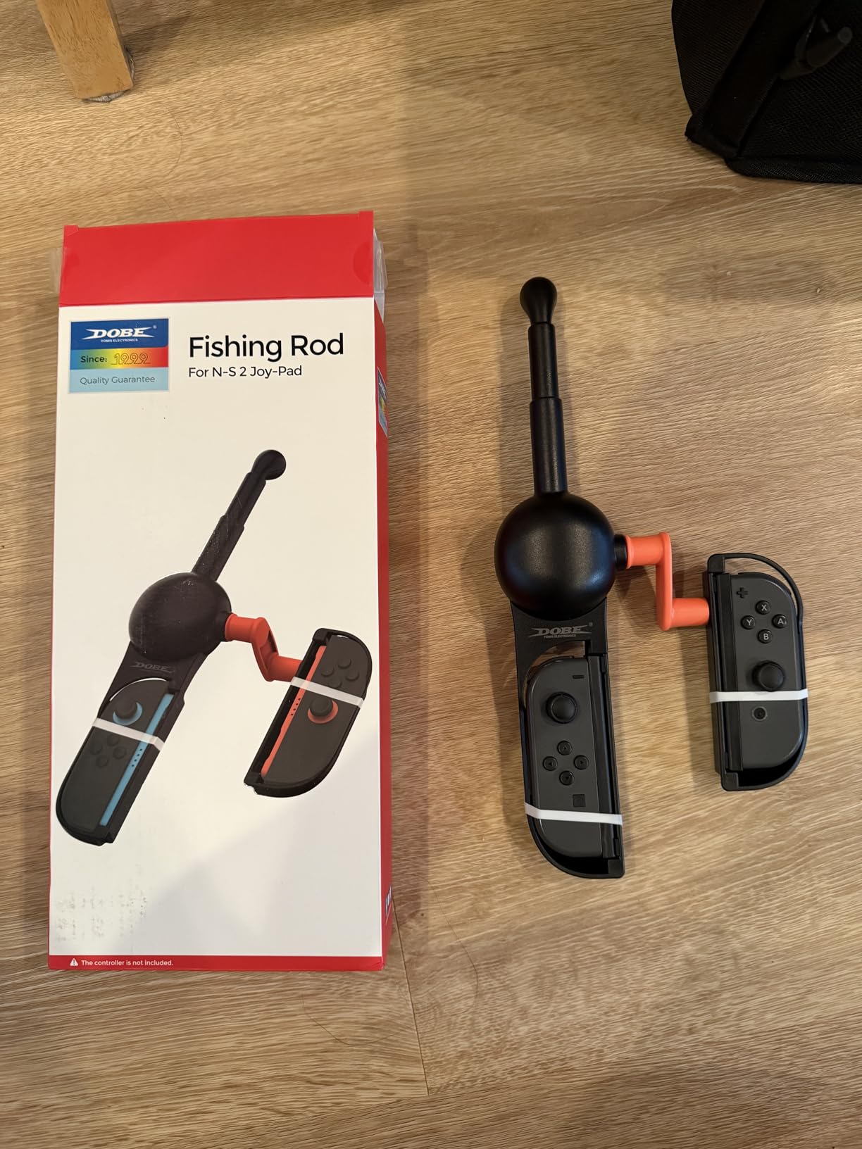 Nargos Fishing Rod Controller for Nintendo Switch 2/Switch/Switch Oled, Gaming Accessory, Compatible with Bass Pro Shops: The Strike & Fishing Star World Tour, Ideal for Family Fun & Gifting customer photo 4